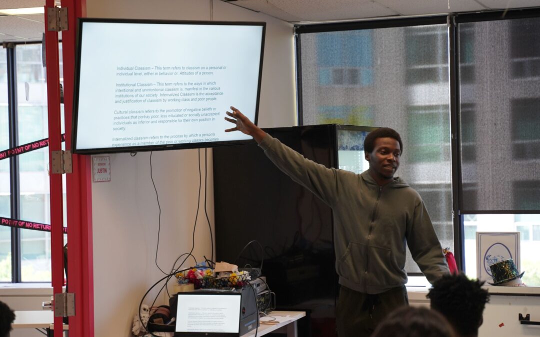 Student’s presentation