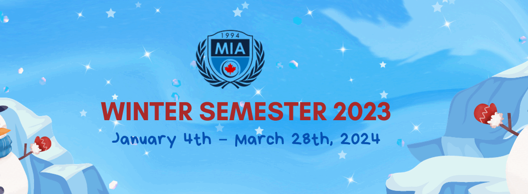 Registration for Winter Semester 2024